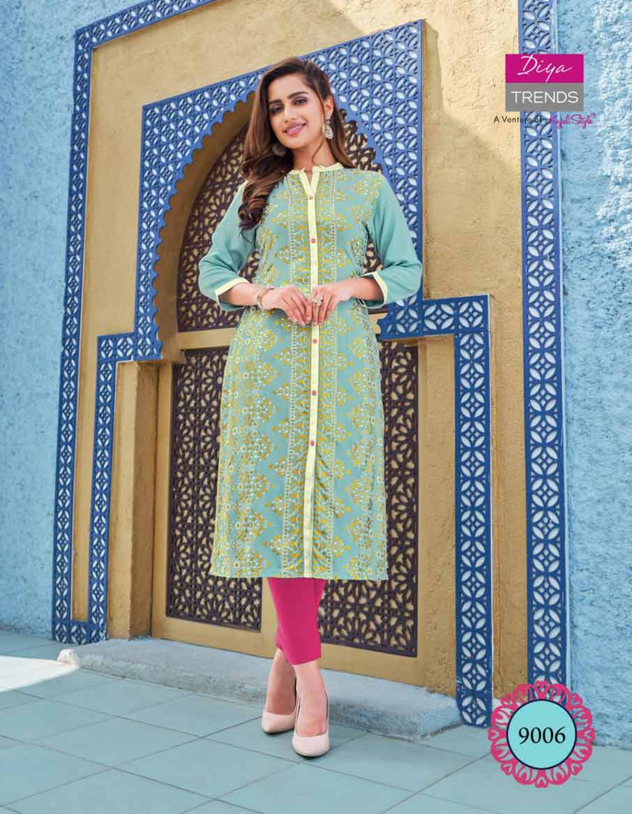 Gardencity Vol-9 Heavy Rayon Kurti Catalogue Gardencity Vol-9 Heavy Rayon Kurti Catalogue